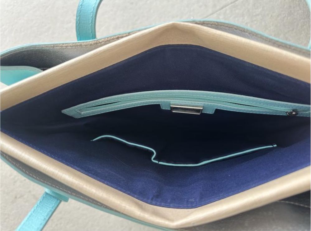 Сумка жіноча Cromia LADIES BAG TILLA, колір бірюзовий, стан ідеальний