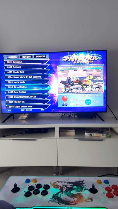 Teclado arcade 9.000 jogos