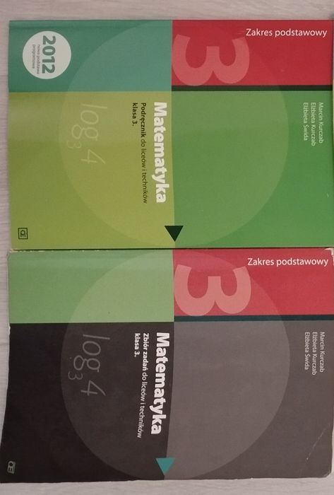 Matematyka Kurczab Podręcznik/Zbiór zadań dla klasy 3