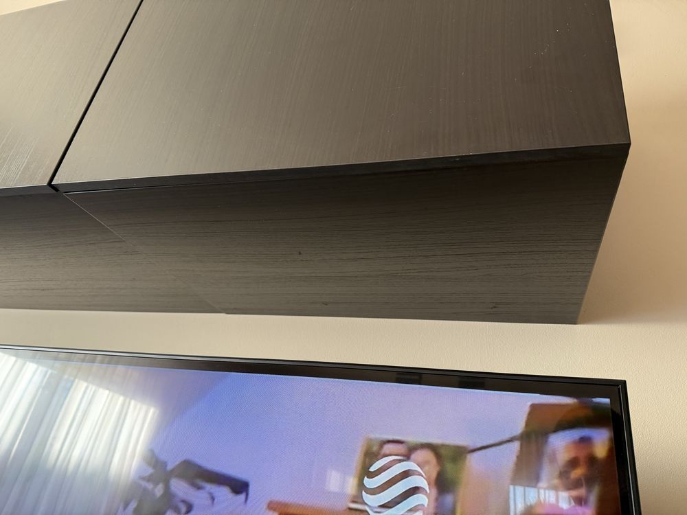 Szafka pod TV salon wisząca jak nowa 120 + 60 = 180 x 42 x 38cm Besta