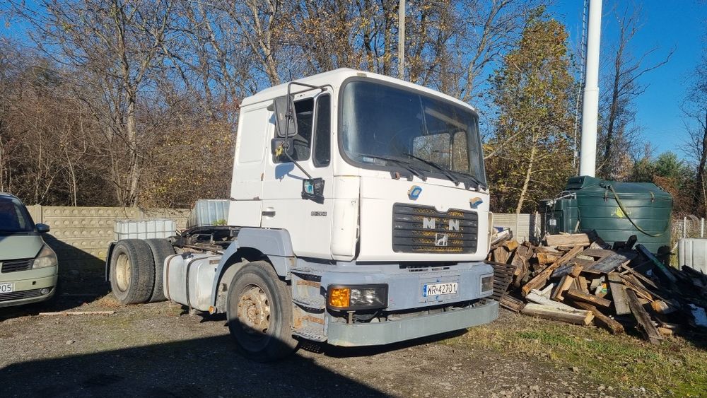 Man F2000, terberg do przestawiania naczep