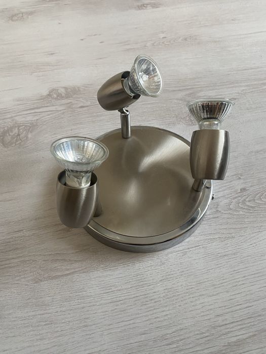 Lampa/żyrandol srebrny