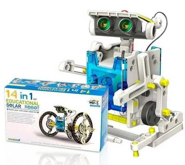 Робот конструктор Solar Robot14в1 на сонячній батаре Робот конструктор