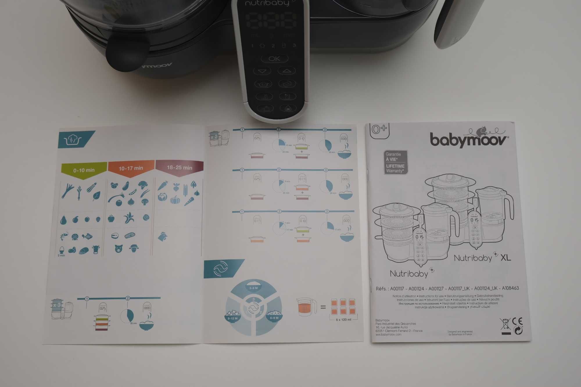 Robot de cozinha BABYMOOV Nutribaby+
