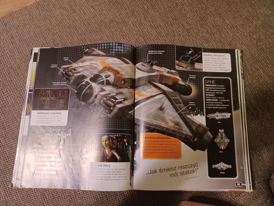 Star Wars Rebelianci Ilustrowany Przewodnik 128 stron
