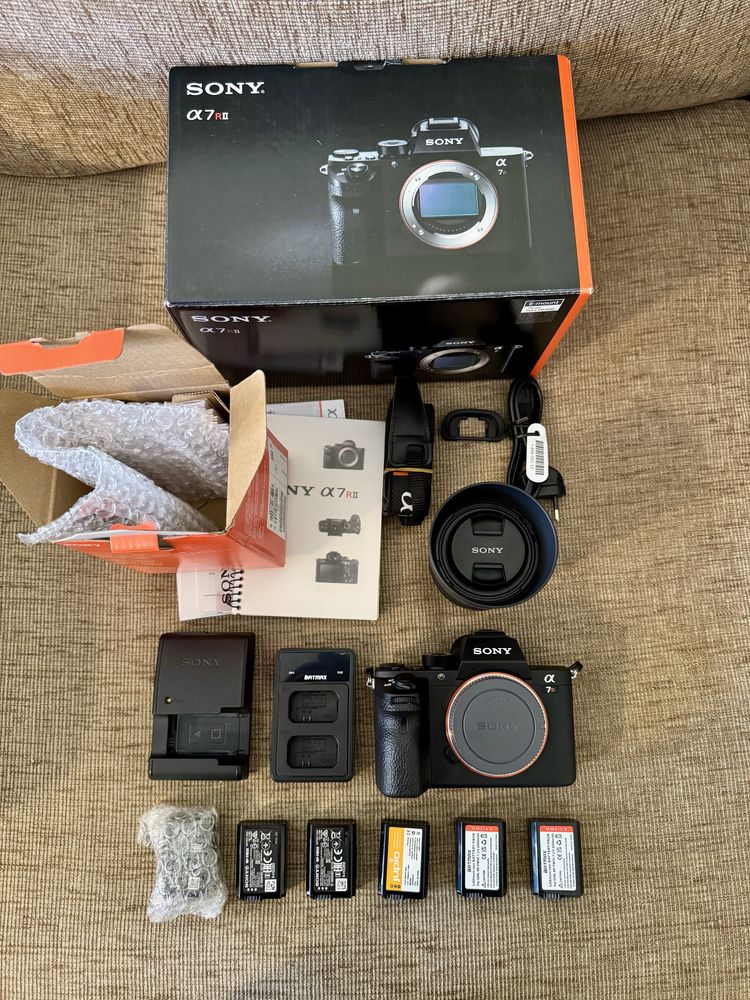 Câmera Sony a7R ii Full Frame 42.4 Mp 4K