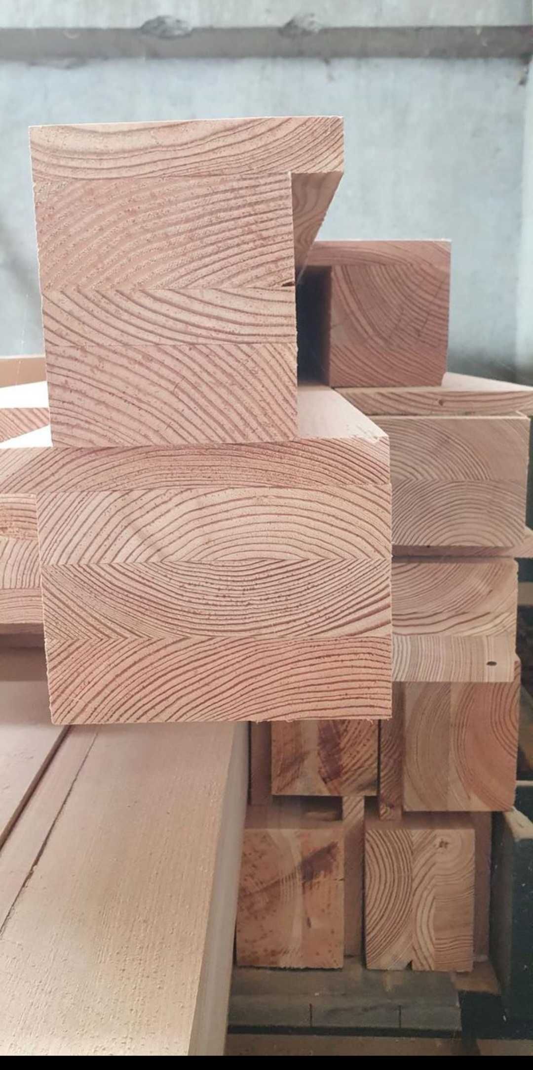 Drewno klejone BSH 80x160x9000mm modrzew