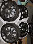 Felgi 17 4x108 7j + opony Yokohama Advan
