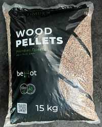 pelet PELLET drzewny SOSNOWY  15kg worki EN plus A1 dostawa GRATIS