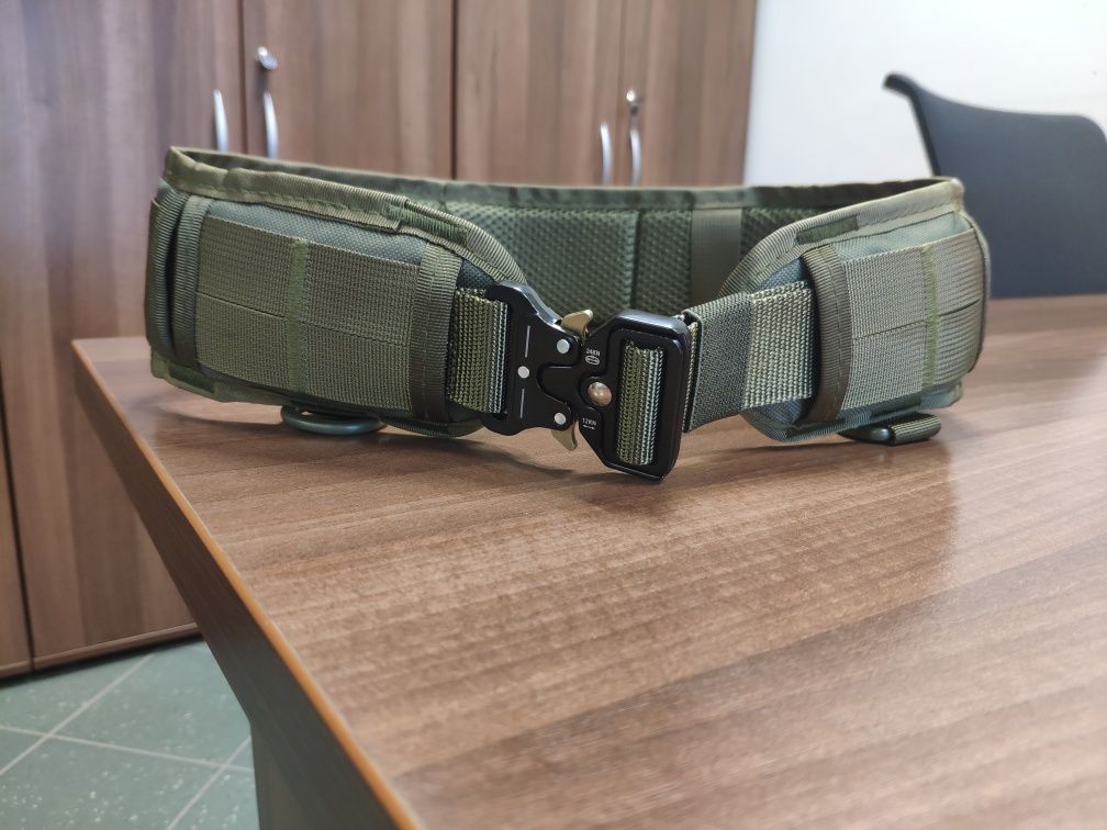 Pas taktyczny molle nylon metalowa klamra