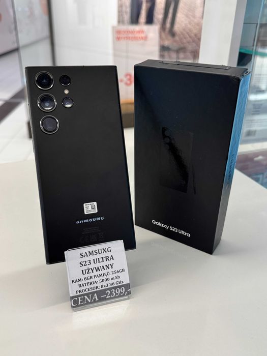 Samsung S23 ULTRA 8/256GB Topcase Vivo *Raty 0%