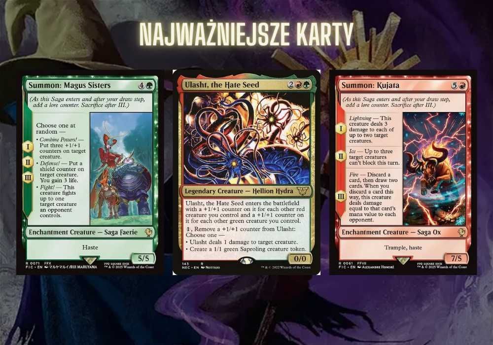 Magic the Gathering Commander | Final Fantasy, Rydia, sagas, summons