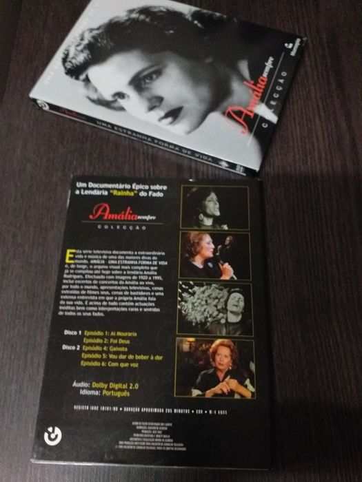 NOVOCaixa dvd doc duplo Amalia Sempre,estranha forma de vida,envio ctt