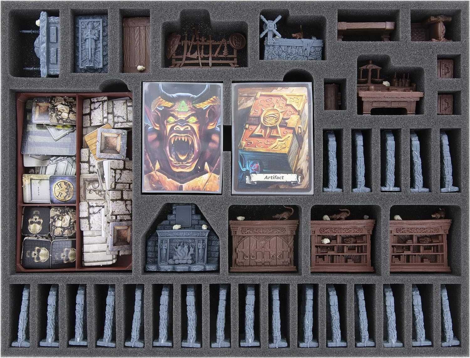 Heroquest +OFERTA Organizador+capas para as cartas_NOVO