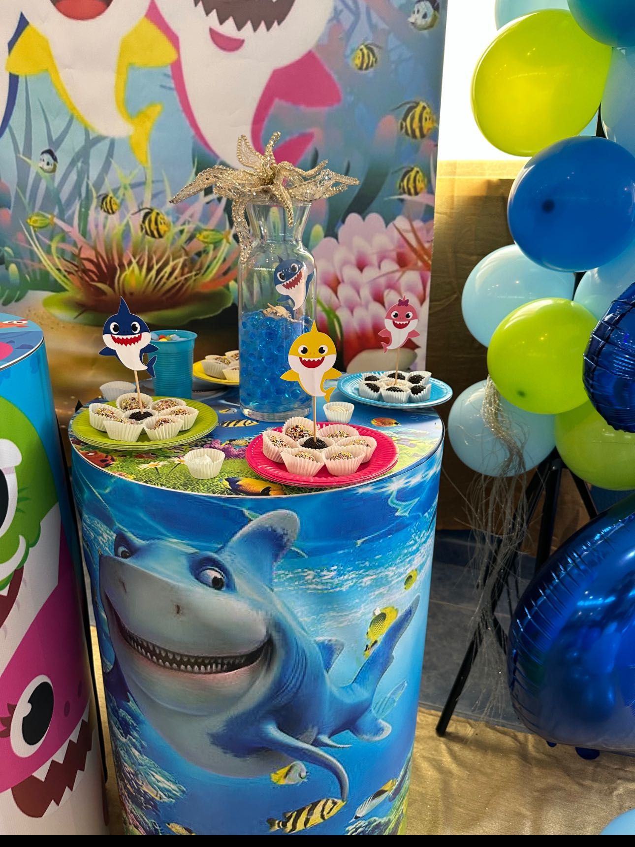 Tema festa Baby shark