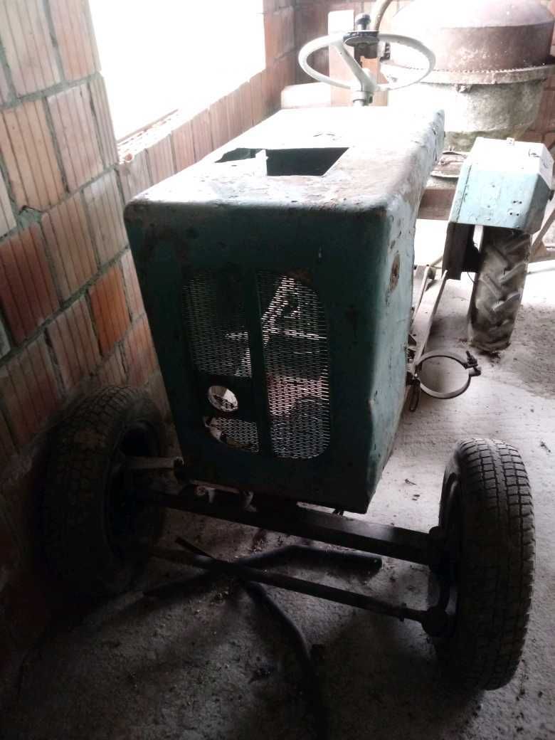 traktorek robiony rama kompletna