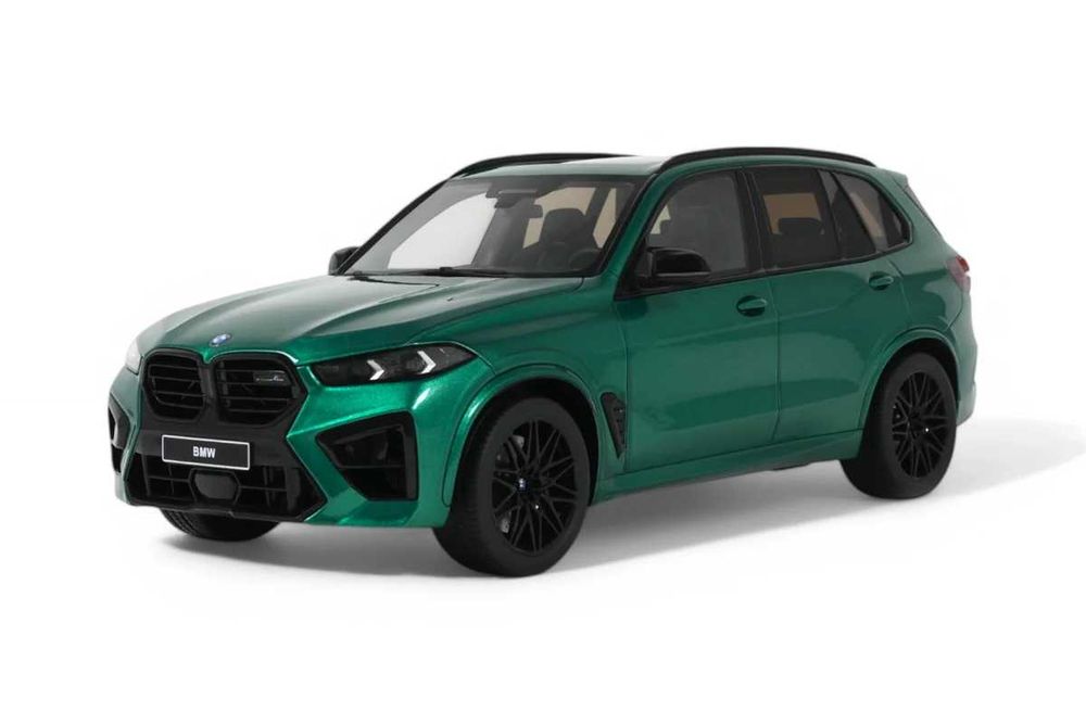 BMW X5 M Competition Isle of Man Green 2023 GT Spirit 1:18
