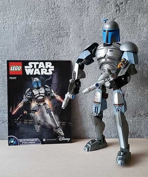 LEGO 75107 Star Wars / Jango Fett / figurka JAK NOWA