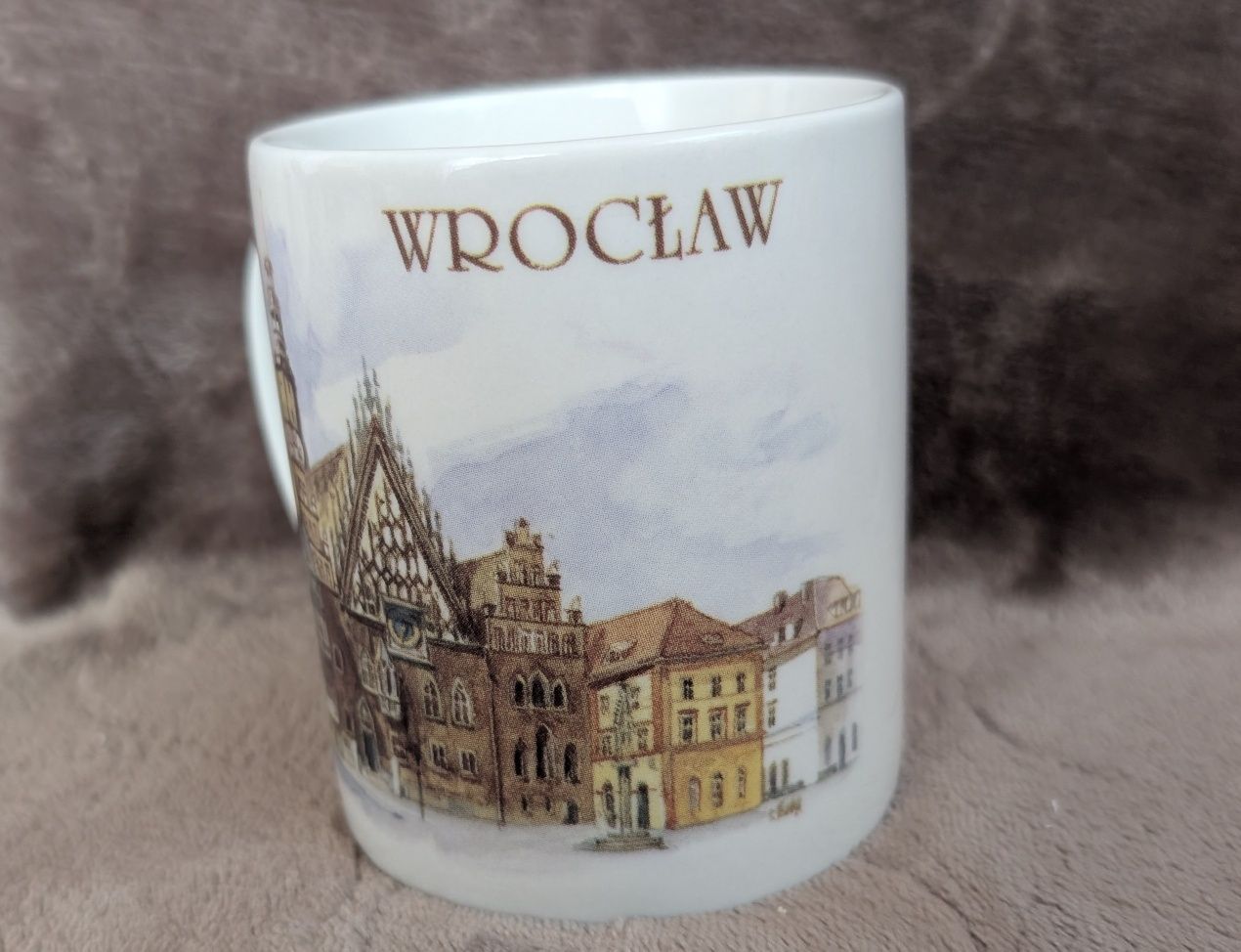 Kubek pamiątkowy z Wrocławia Wrocław