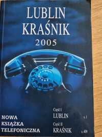 Książka telefoniczna Lublin I Kraśnik 2005r.