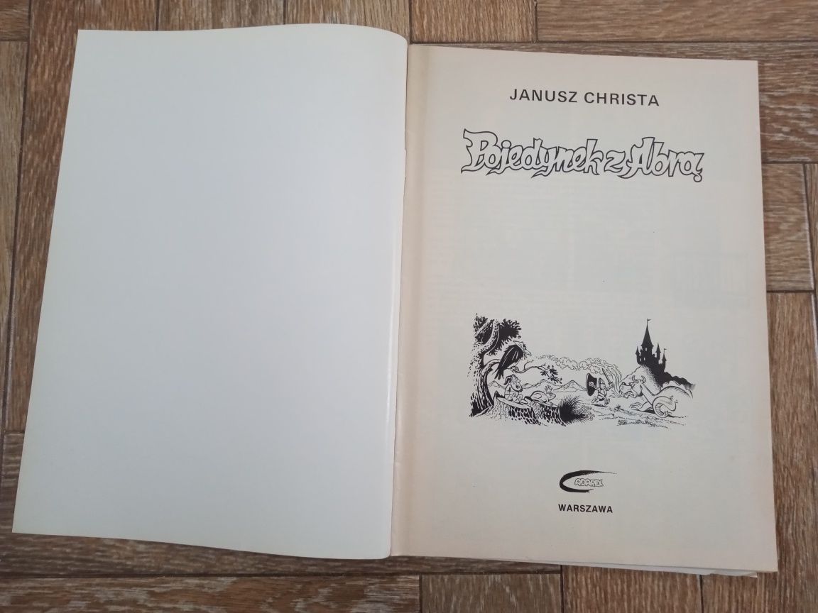 Komiks z serii Kajtek i Koko "Pojedynek z Abrą".