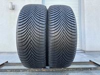 2szt zimowe 215/55R17 Michelin 8,5mm 2022r bieżnik jak nowe! Z5654 gwa