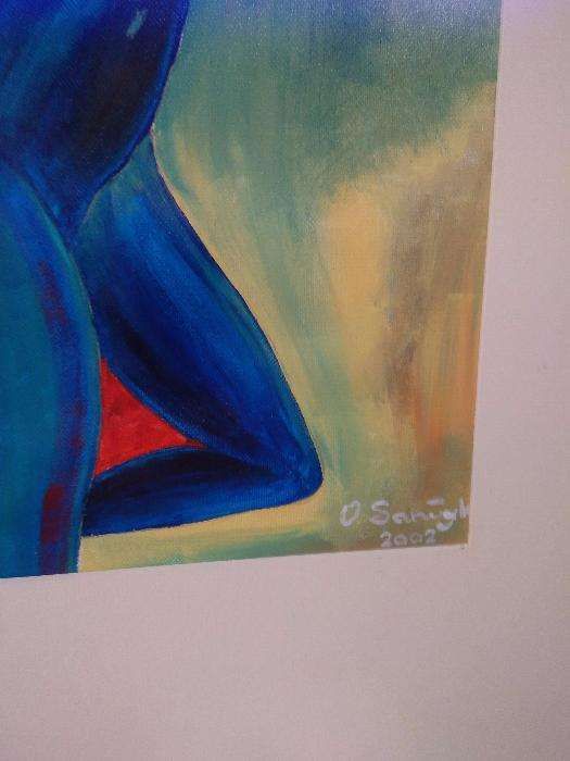 Pintura oleo assinada
