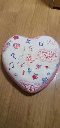 Almofada Coração - Disney Violetta