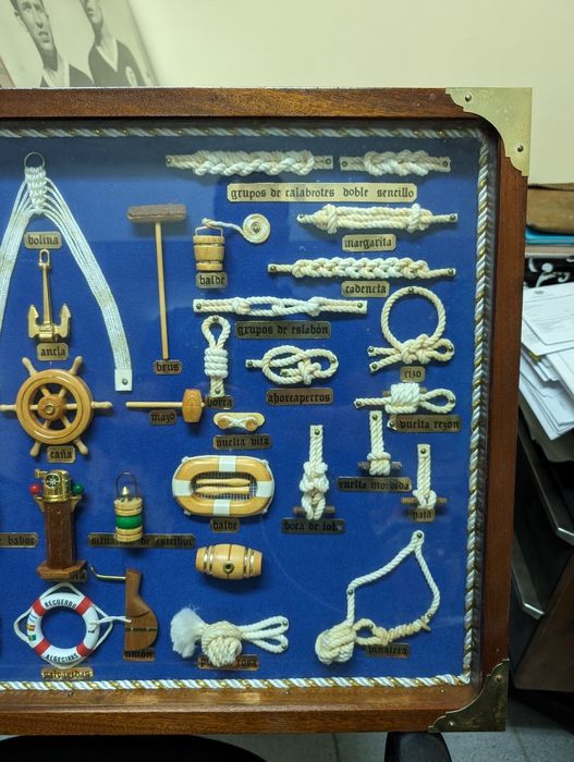 Quadro nós de marinheiro