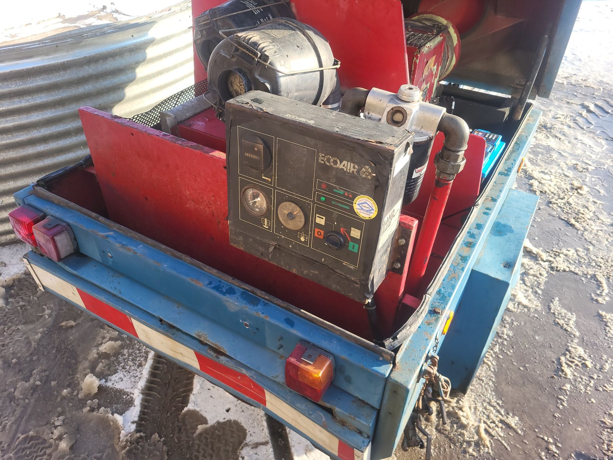 Kompresor budowlany ecoair