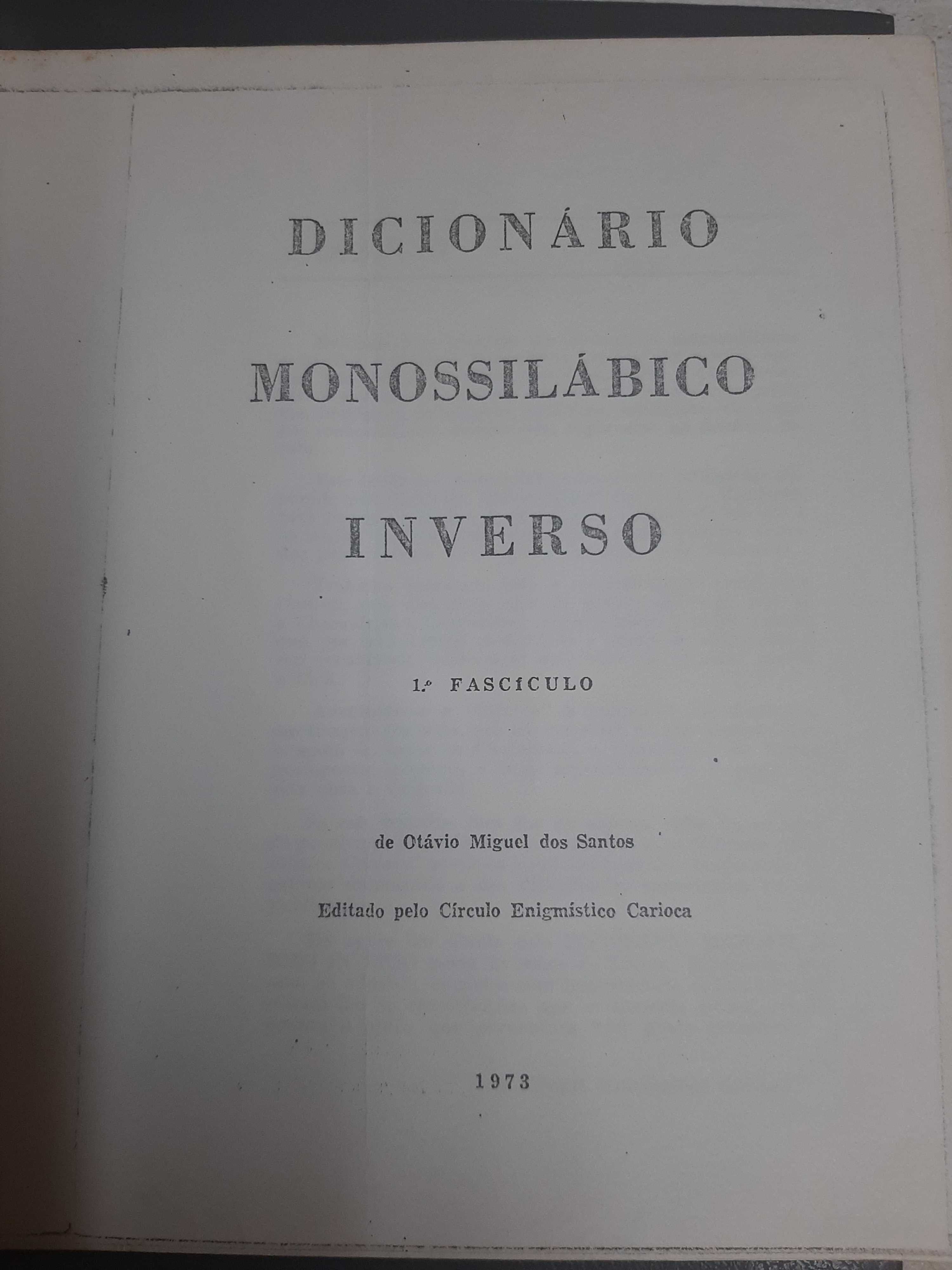 Dicionario Monossilabico (Copia) otavio miguel dos santos