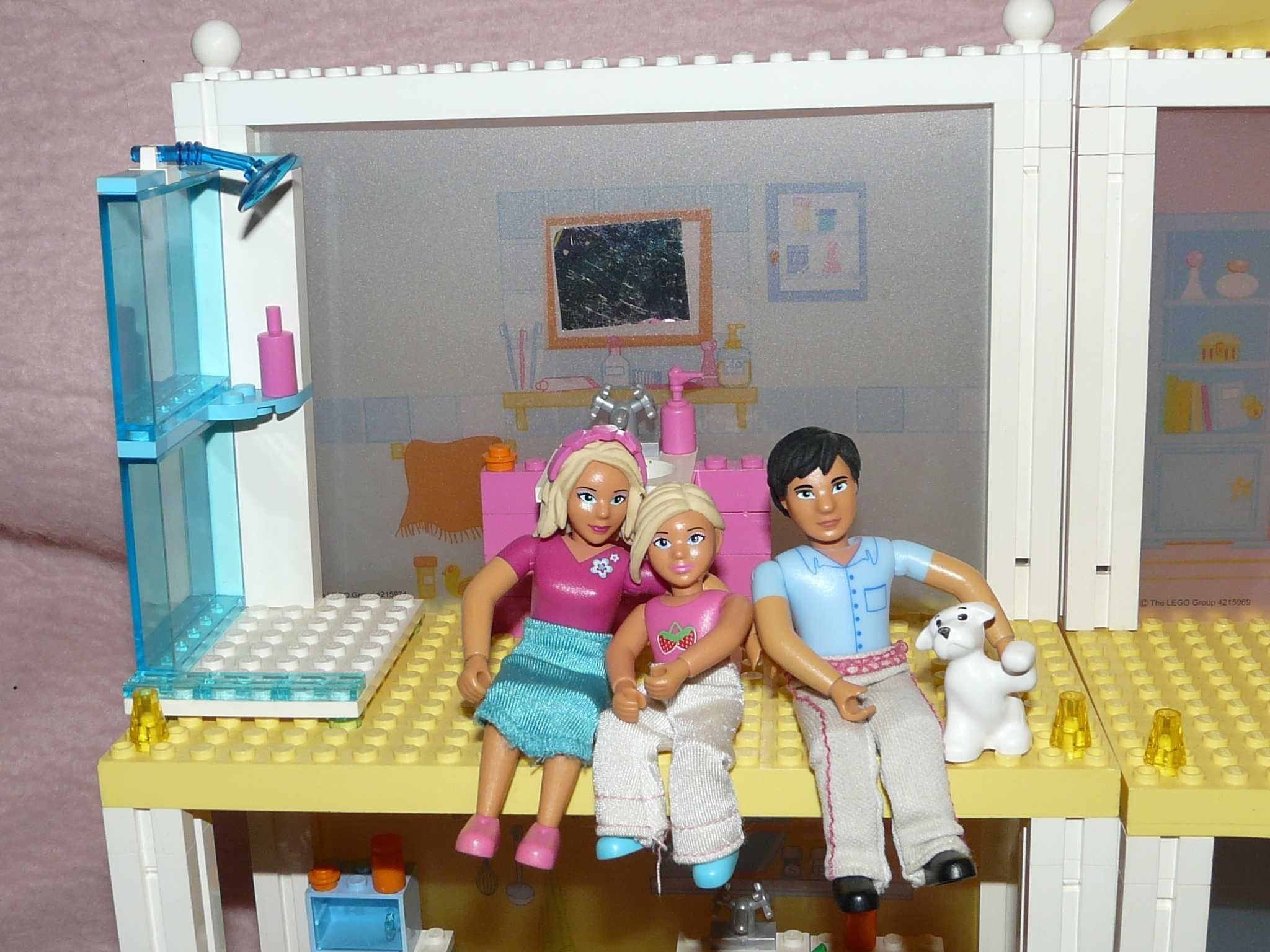 Lego belville friends duży piętrowy rodzinny Domek dla lalek