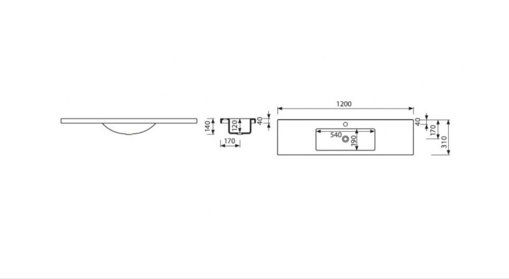 Marmorin Talia 120 umywalka meblowa 120 x 31 cm P_U_078_04_1204