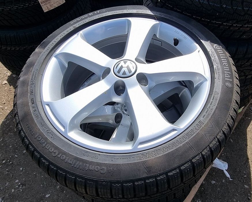 NOWE koła felgi opony zima VW Scirocco 17&quot; 205/50R17 Passat CC Beetle