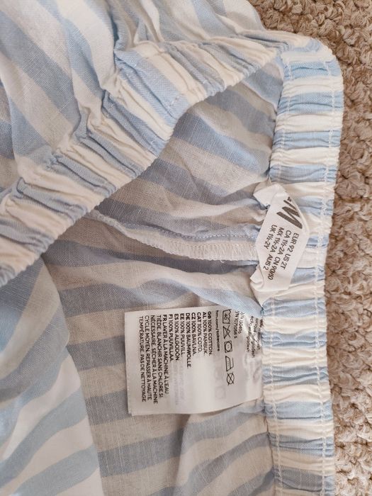 Komplet bawełniany bezrękawnik H&M 92