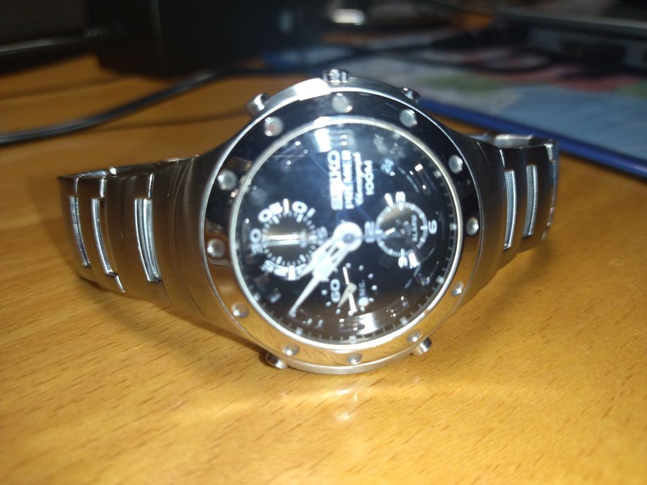 Relógio Seiko Premier Chronograph