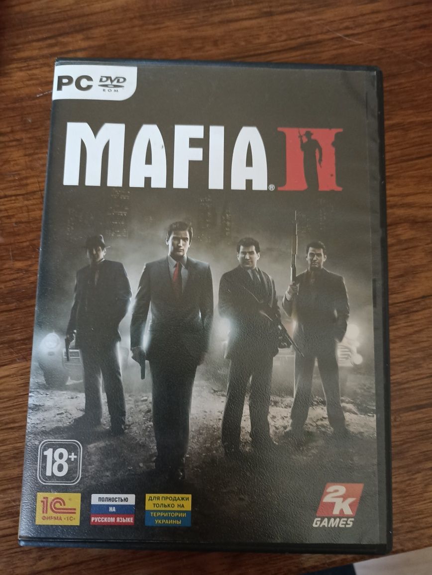 Гра на комп'ютер ПК диск MAFIA 2