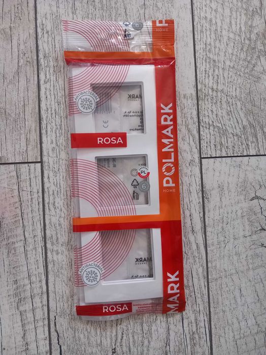 Gniazdo Antenowe ścienne Polmark Rosa BIAŁE
