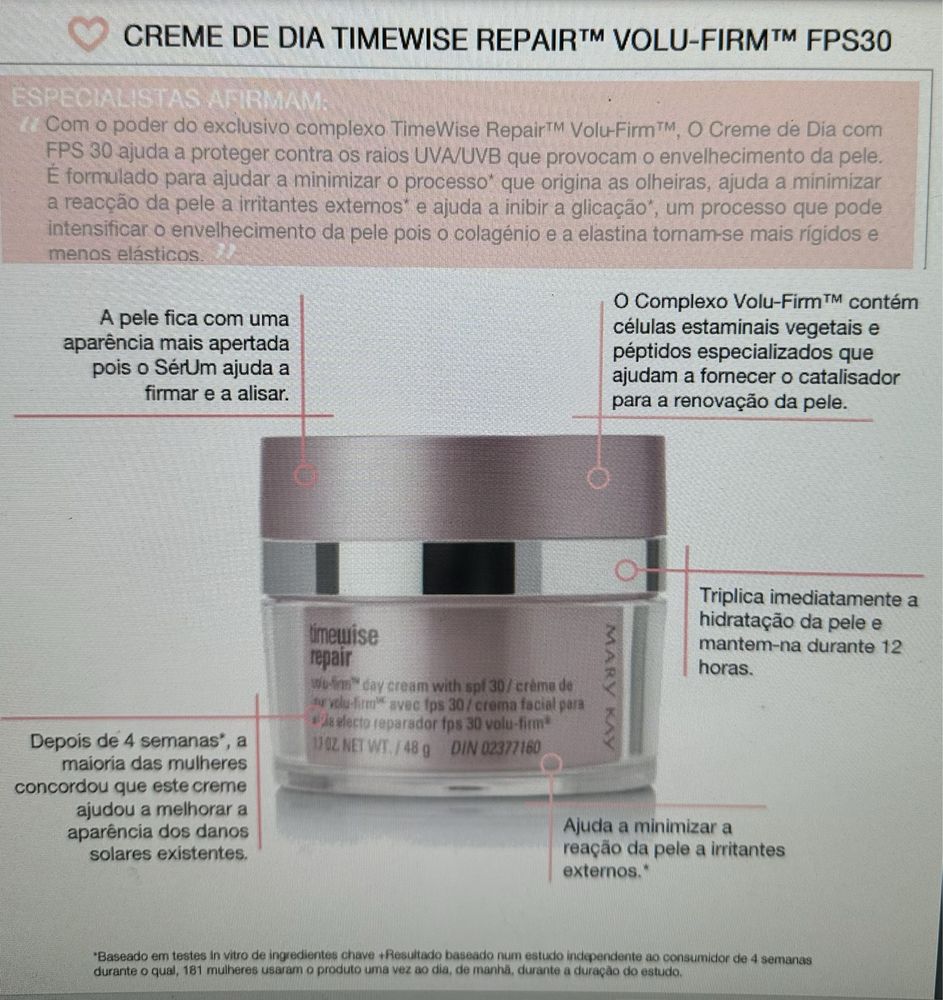 Promocao Conjunto cremes TimeWise Repair **funciona 100%