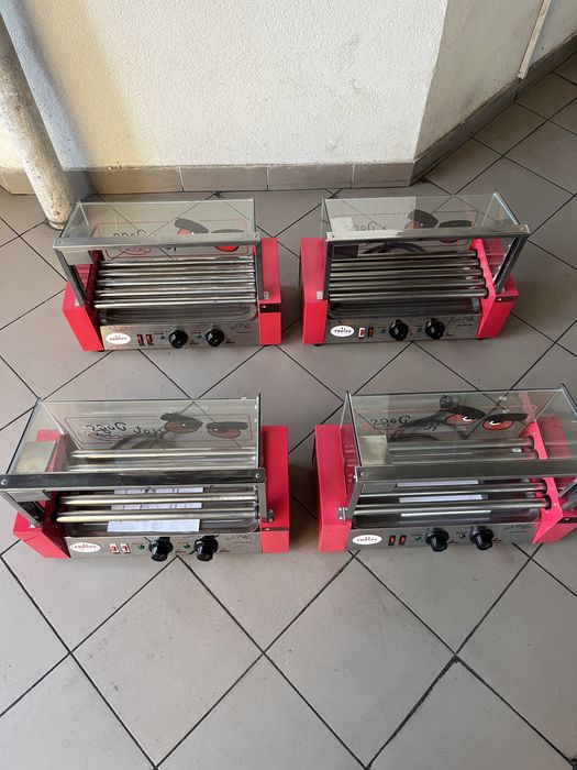 Гриль Роликовий Професійний для сосисок Frosty на 5 роликів Італія