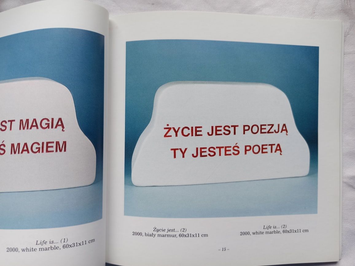 H.i J. Skolimowscy Katalog z wystawy "Wokół rzeźby światła"Orońsko2000