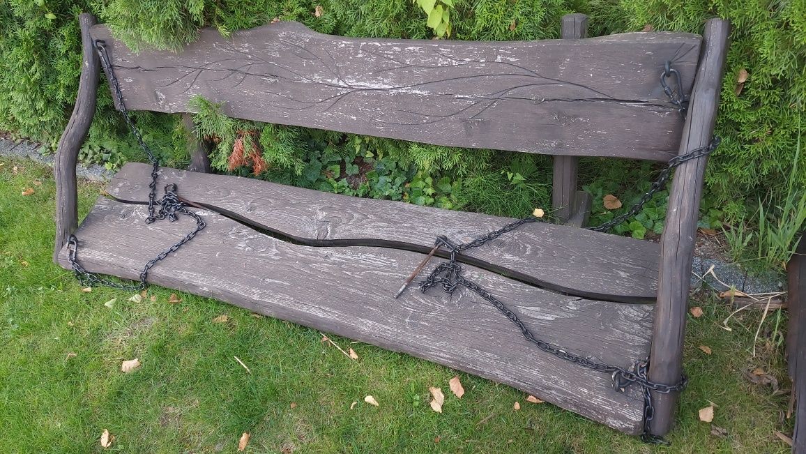 Drewniana ławka 180x45