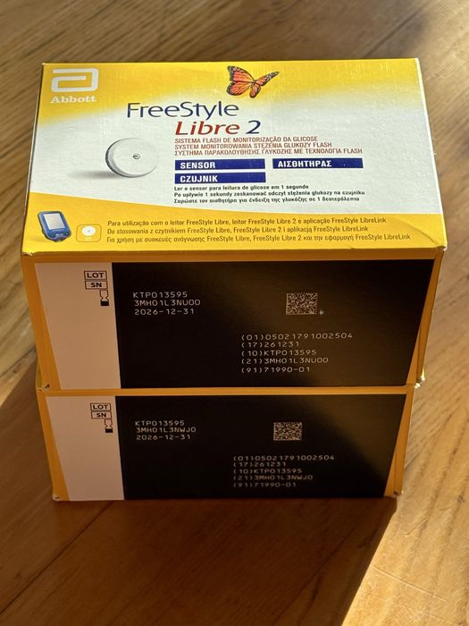 Freestyle Libre 2 Glukometr 10 SZTUK CAŁY CZAS AKTUALNE