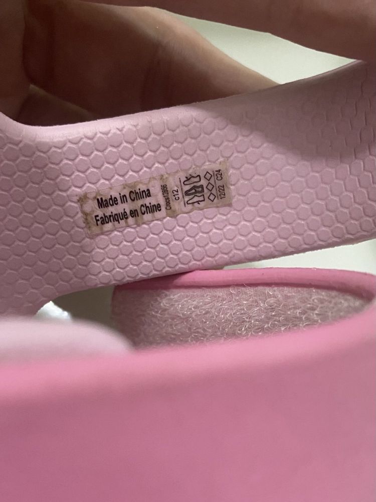 Крокси оригінал, босоніжки для дівчинки Crocs С12 р.29/30 (18-18,5см)
