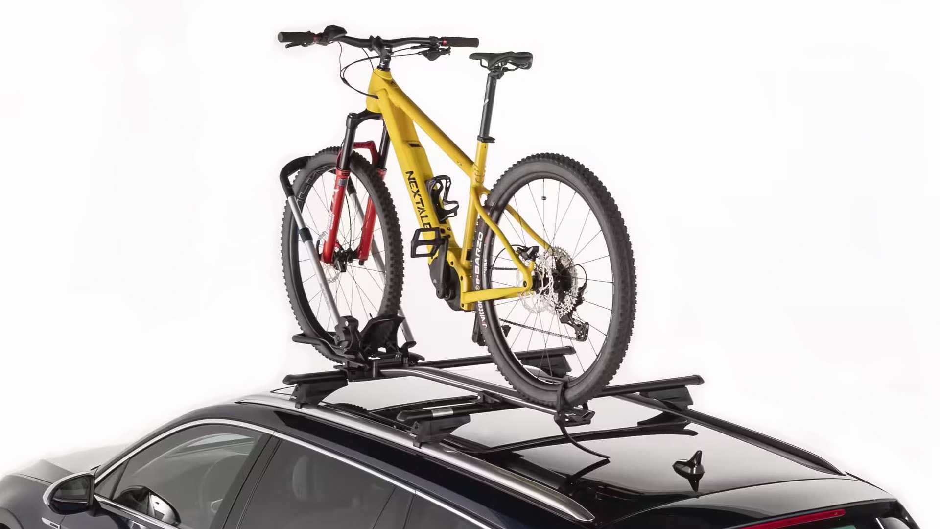 Menabo Chrono DX aluminiowy uchwyt rowerowy na dach do e-bike