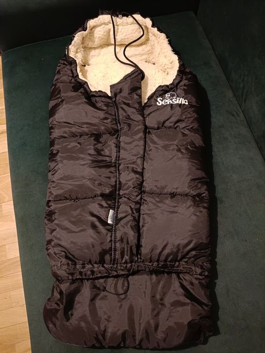 2 śpiworki do wózka na zimę, ciepły i bardzo ciepły