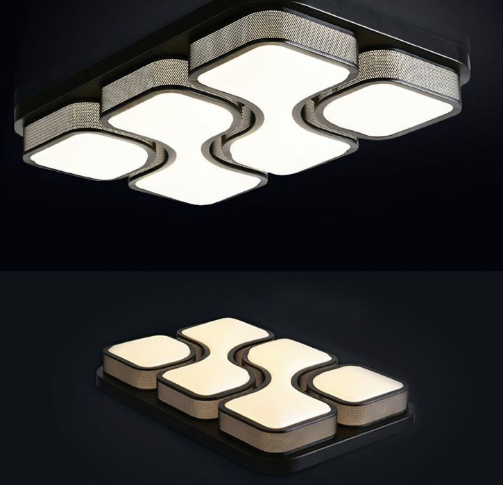 Lampa Led Plafon z Pilotem , Modern Design