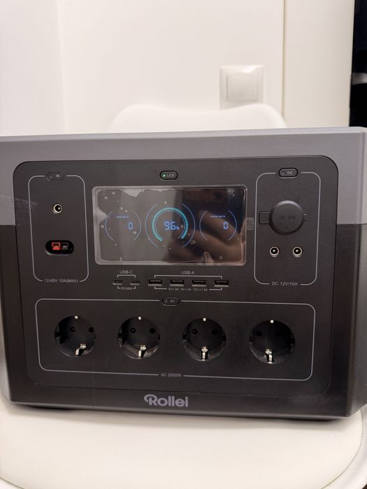 Rollei Power station 2000 lifepo4 зарядна станція (ecoflow, bluetti)