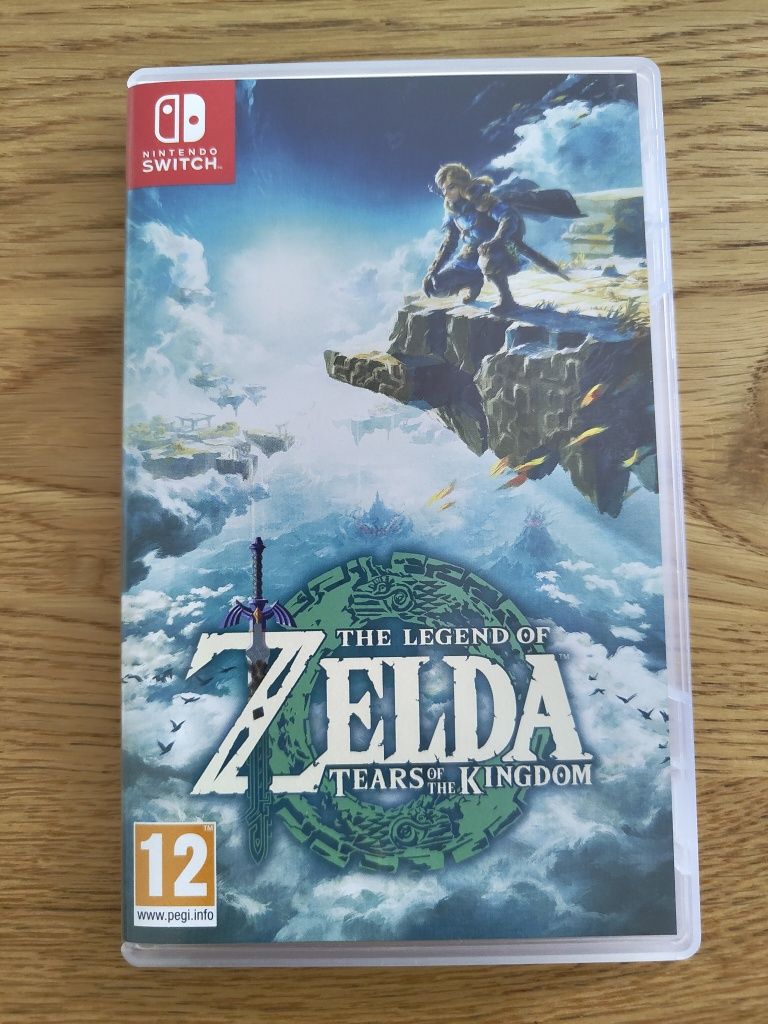 The Legend Of Zelda Tears Of The Kingdom jak nowa Nintendo switch