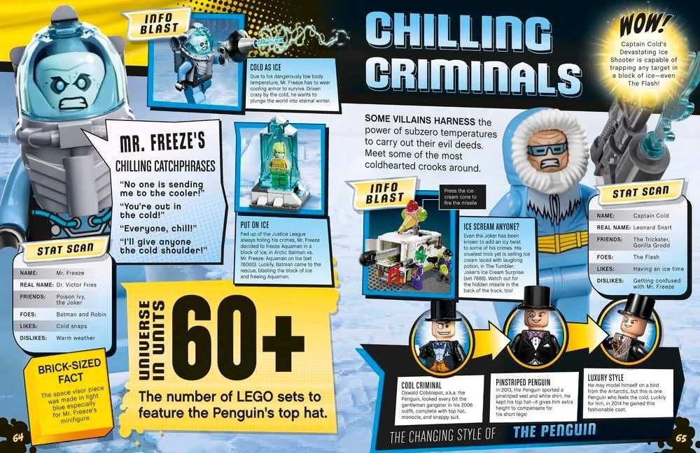 Книга LEGO DC Comics Super Heroes - The Awesome Guide (9781465460783)